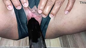 Young Lingerie Sniffer Caught And Offered Real Vagina!