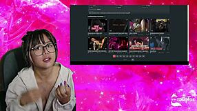 Exotiqfox's POV Solo Teasing Ignites Intense Gooner Girl Desires.