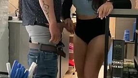 latina gets fucked by the contractor hard and deep