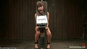Japanese slave endures rough torment in tight bondage session