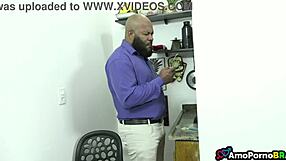 Father in law assfucks stepdaughter with big black cock in taboo encounter.