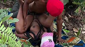 Fat Latina Amateur Fucks Bent Over In The Bush