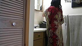 Pakistani Stepmother SHOCKED as Stepson CUMS INSIDE Her Pussy!