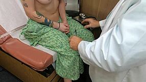 Scarlett Johnson Consults on Big Tits in Medical Fetish Part 1