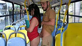Estudante Encoxada E Fodida Dentro Do Ônibus Em Público Com Big Ass