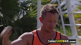 love and sex all together in messy naughty swinger orgy