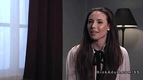 I tied up this brunette and flogged her before anal banging