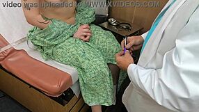 Scarlett Johnson Consults on Big Tits in Medical Fetish Part 1