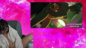 Exotiqfox's POV Solo Teasing Ignites Intense Gooner Girl Desires.