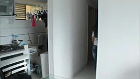 Morning sex with stepsister turned into creampie fun