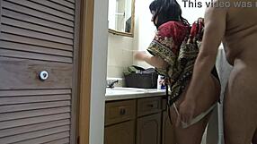 Pakistani Stepmother SHOCKED as Stepson CUMS INSIDE Her Pussy!