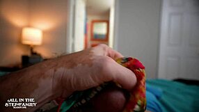 Stepmom Vacation, Her Bikini Made Me Horny So She Helped Me Cum