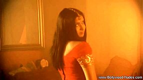 Indian Brunette's Teasing Touch Undresses You Sensually