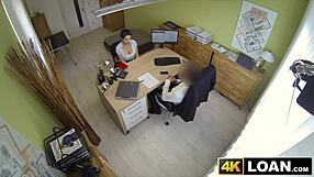 Busty Babe Gets Anally Fucked Hard in the Office!