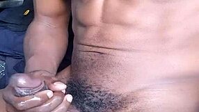 Moaning Loudly While Cumming On Big Black Cock