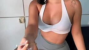 Professor Removed Condom And Fucked Me Hard After Workout