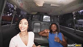 Smoking Hot Brunette Lina Love Rides Bang Bus Huge Cock