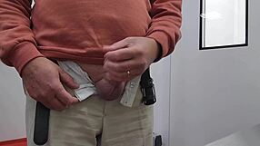 Back At The Hospital! Waiting For The Sexy Nurse, I Lower My Pants And Masturbate!