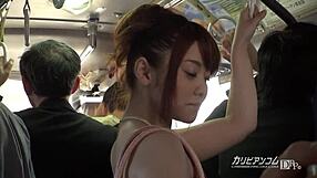 Can You Handle This Japanese Girl's Love for Turtle Head on the Route Bus?