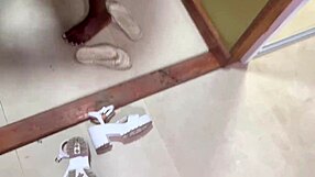 The teen brunette wanted to try anal for the first time behind the scenes