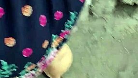 Mature Blonde Milf Flashes Ass in Public Outdoor Street