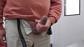 Back At The Hospital! Waiting For The Sexy Nurse, I Lower My Pants And Masturbate!