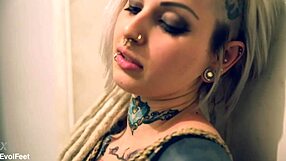 Princess Tied Up For Foot Worship!