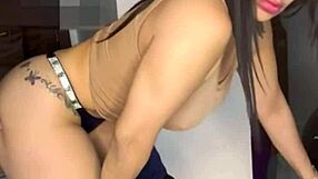 Mature Colombian Says, 'Come In, House Is Alone!' To Son's Friend!