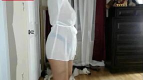 كوجار ويبكام مثيرة جسم مثالي تنيك على الكام جزء 1-2