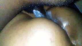 feeling wet anal pleasure in oiled threesome with black latina milf