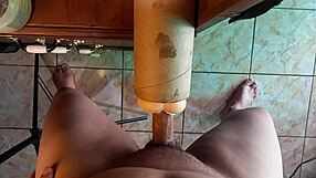 I'm fuckin' this rubber vagina doll till I cum all over it, it's so huge and sexy!