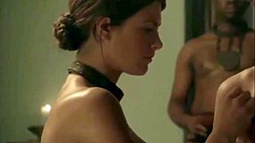 Edited Laura Surrich Slave Scene with Intense Anal Action in Spartacus