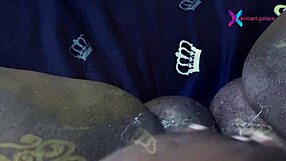 slimy fat ass creampied in passionate bbc action