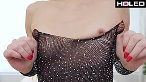 Andi Rose Enjoys A Relaxing Stretching Session Outdoors