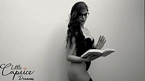 Mia Julia and Little Caprice get fucked hard in threesome