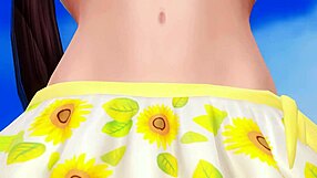 feeling the beach breeze on my big tits and ass while topless