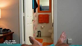 Stepmom Vacation, Her Bikini Made Me Horny So She Helped Me Cum