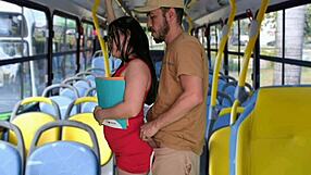 Estudante Encoxada E Fodida Dentro Do Ônibus Em Público Com Big Ass