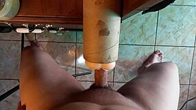 I'm fuckin' this rubber vagina doll till I cum all over it, it's so huge and sexy!