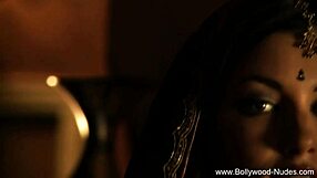 Indian Goddess Intensely Undresses and Dances