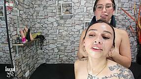 Prietena latină și cumnata futute tare POV cu țâțe mari