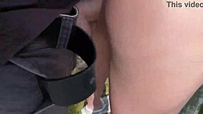 Husband Ties Cheating Slut To Tree, Stranger Fucks Her