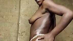 Crazybitch Gets Fisted in Tight Anal Hole Until She Squirts Near Neighbor