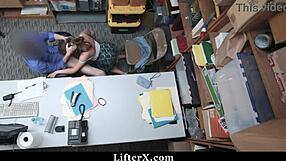 Brooke Bliss Receives Final Lesson From Lp Officer