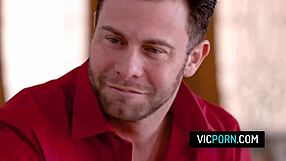 Blonde milfs dee williams and savannah bond swap partners in swinger 4some with big tits and blowjobs