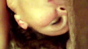 Debela BBW srka velik kurac v slinavem sesanju