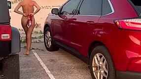 want to see this compilation of me dressing up in the car outdoors?