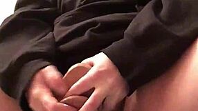 BBW Girlfriend Fingers Herself While Using Big Dildo