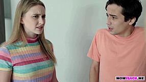 What Happens When Milf Joins Stepson And Stepdaughter For Taboo BJ?