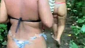 tres gostosas entrando no matinho pra aprontar com ass pussy hairy big beaver forest